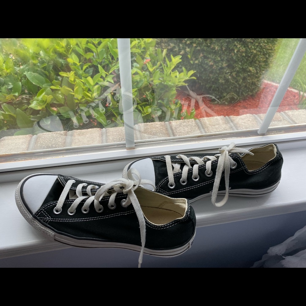 Black Low Top Converse